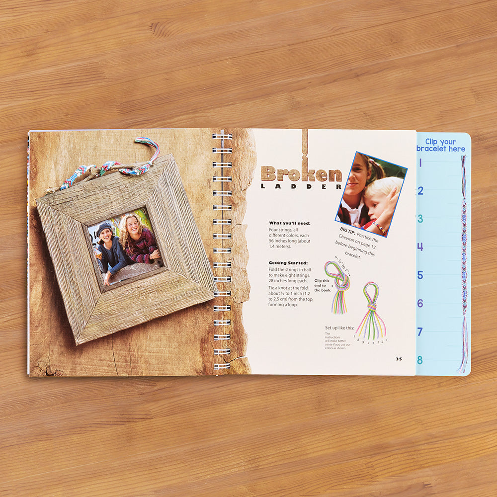 Klutz Friendship Bracelets Book & Maker Kit