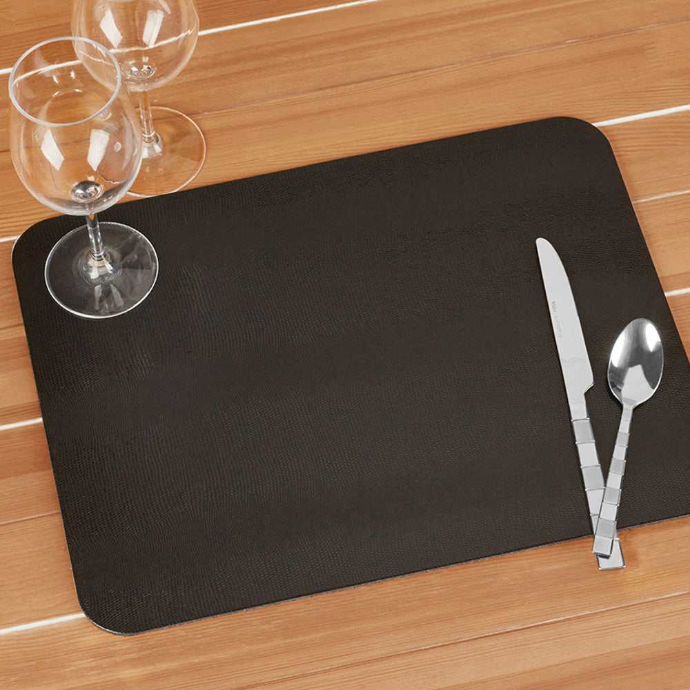 Caspari Lizard Felt-Backed Placemat