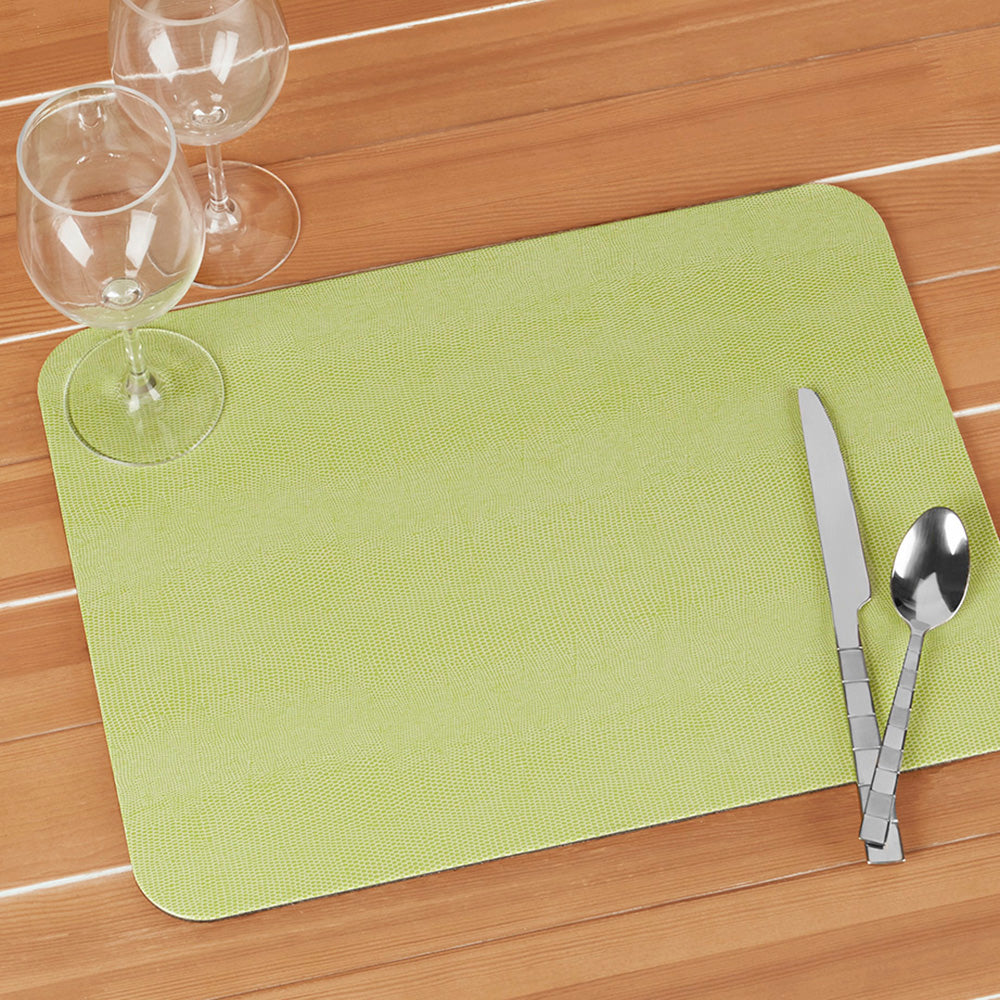 Caspari Lizard Felt-Backed Placemat