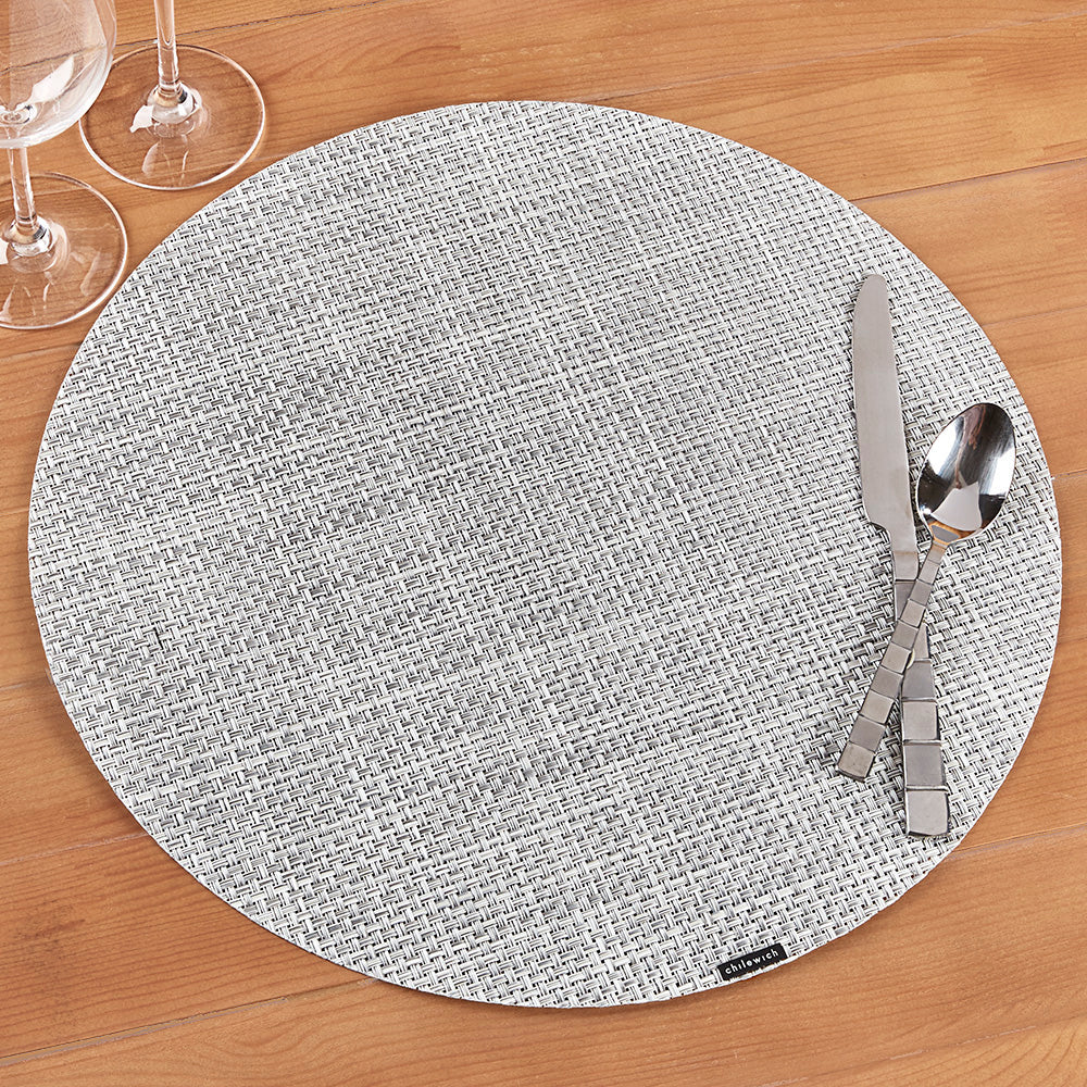 Chilewich Basketweave Round Placemat