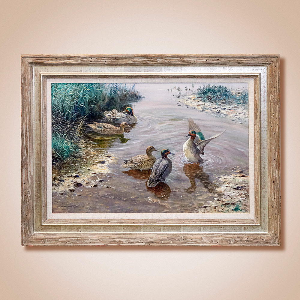 "Odd Man Out" Original Oil Painting by William Hollywood