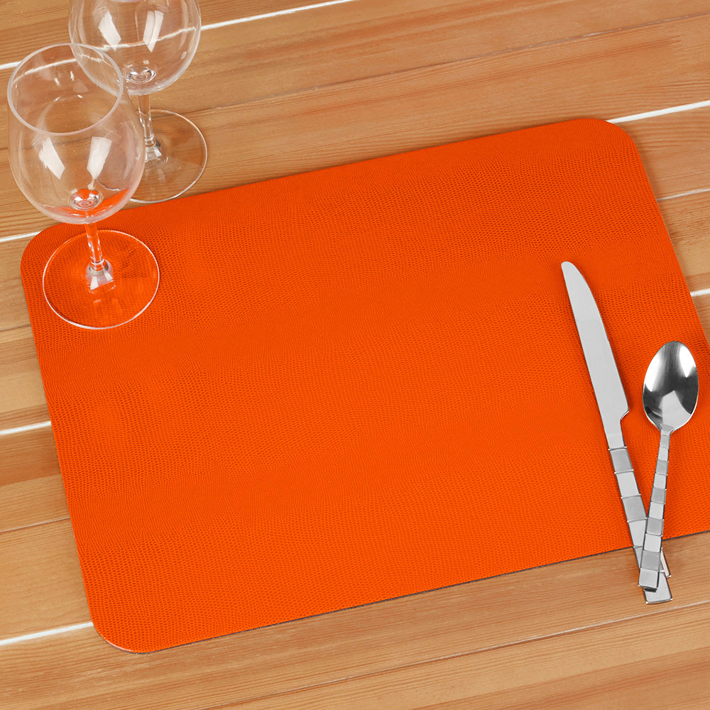 Caspari Lizard Felt-Backed Placemat