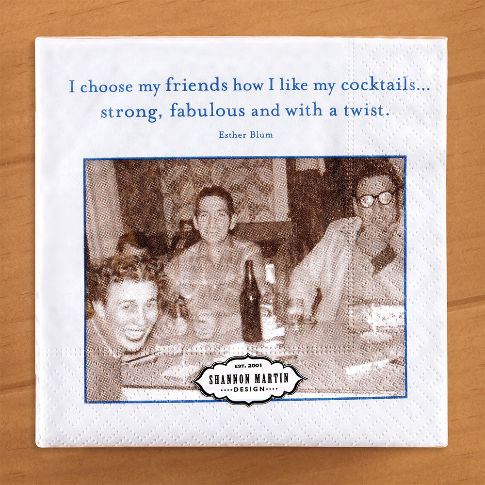 Shannon Martin Paper Cocktail Napkins