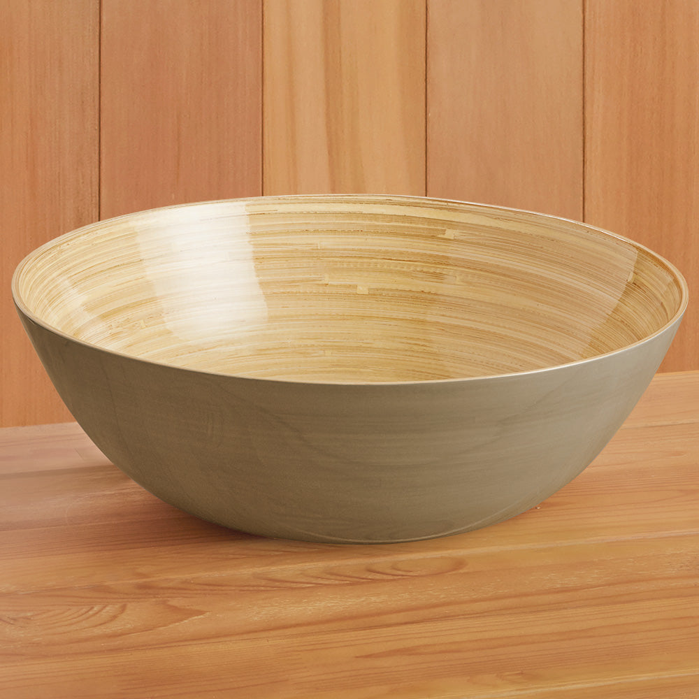 albert L. (punkt) 11.75" Bamboo Classic Bowl