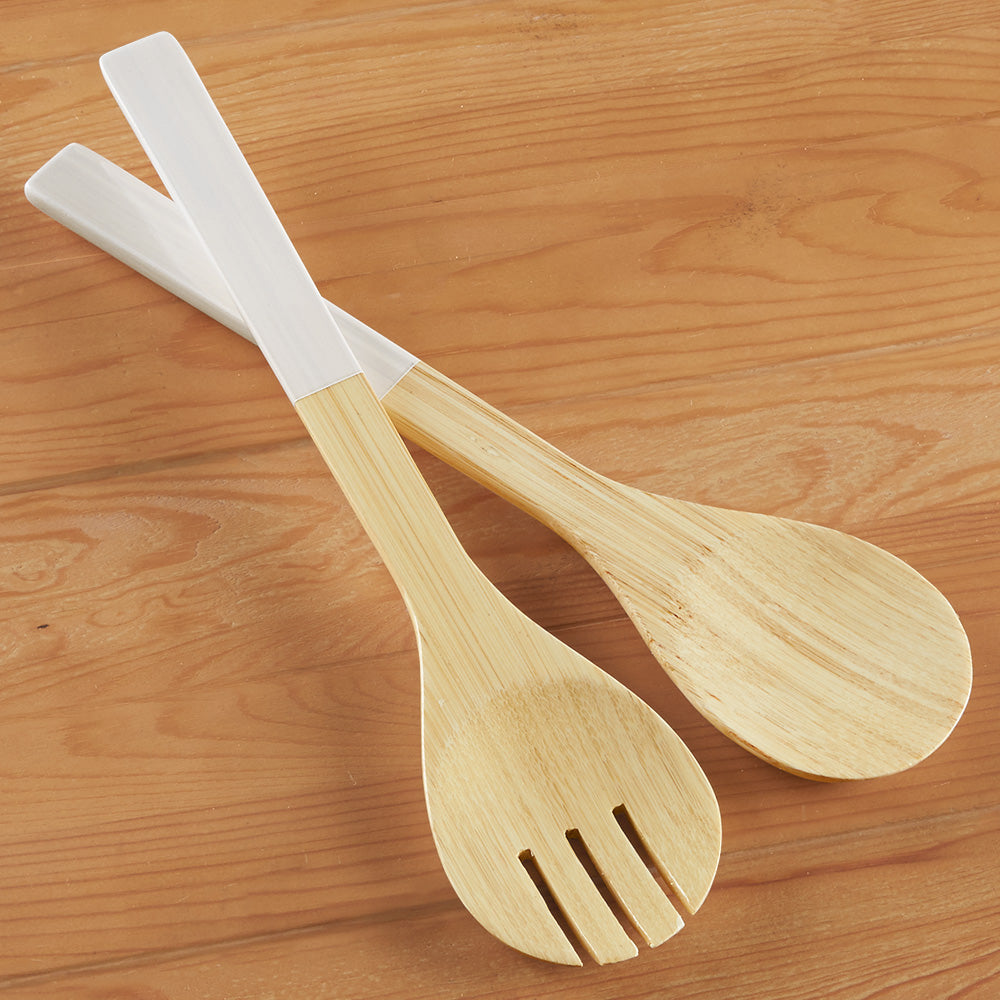 albert L. (punkt) Bamboo Salad Servers, Set of 2