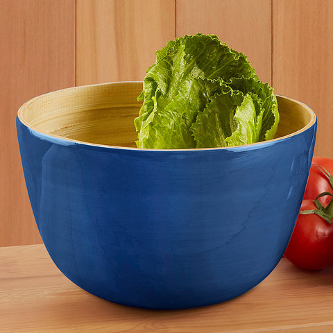 albert L. (punkt) 8.5" Bamboo Serving Bowl