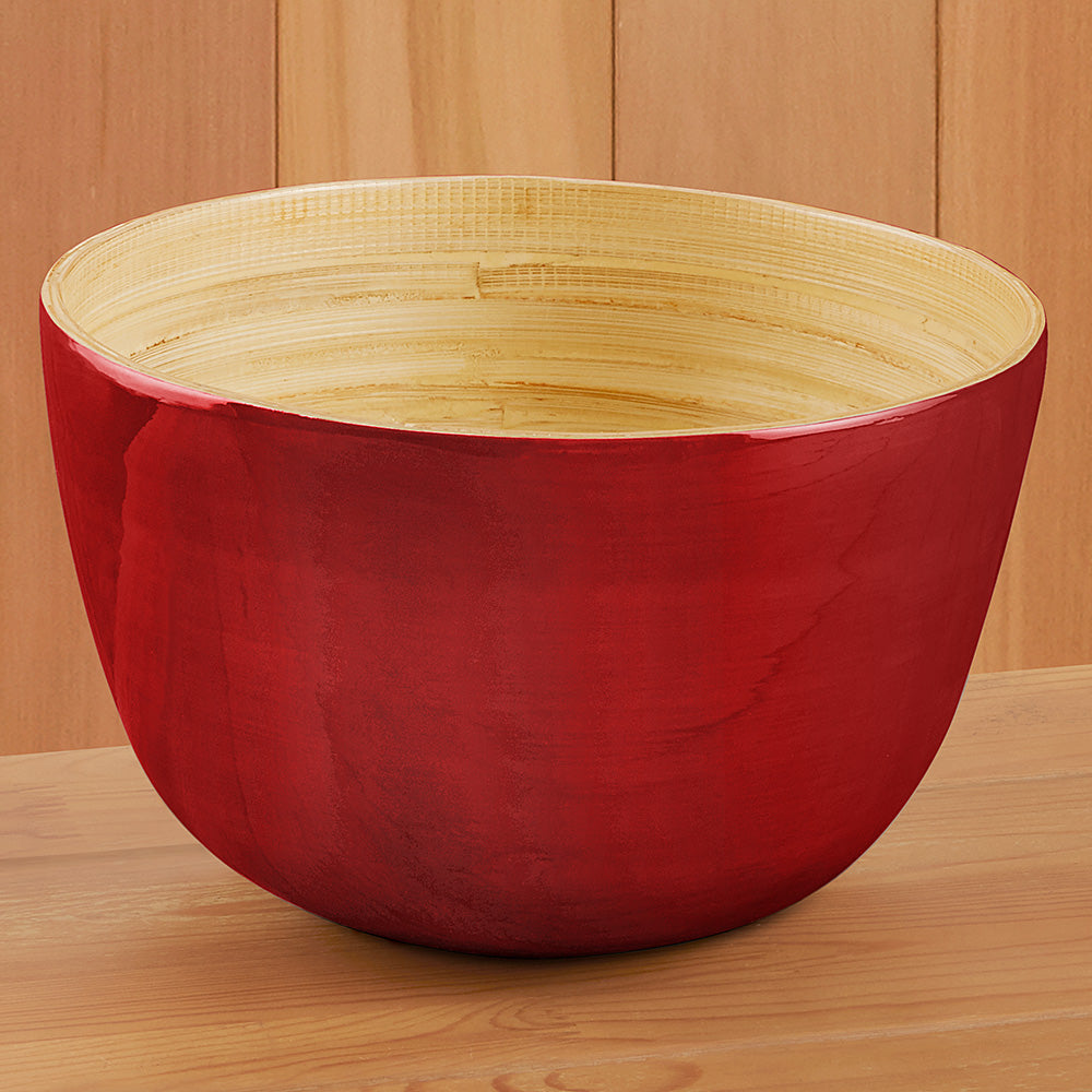 albert L. (punkt) 8.5" Bamboo Serving Bowl