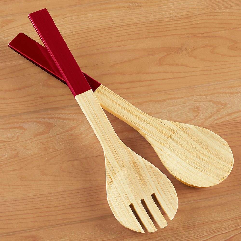 albert L. (punkt) Bamboo Salad Servers, Set of 2
