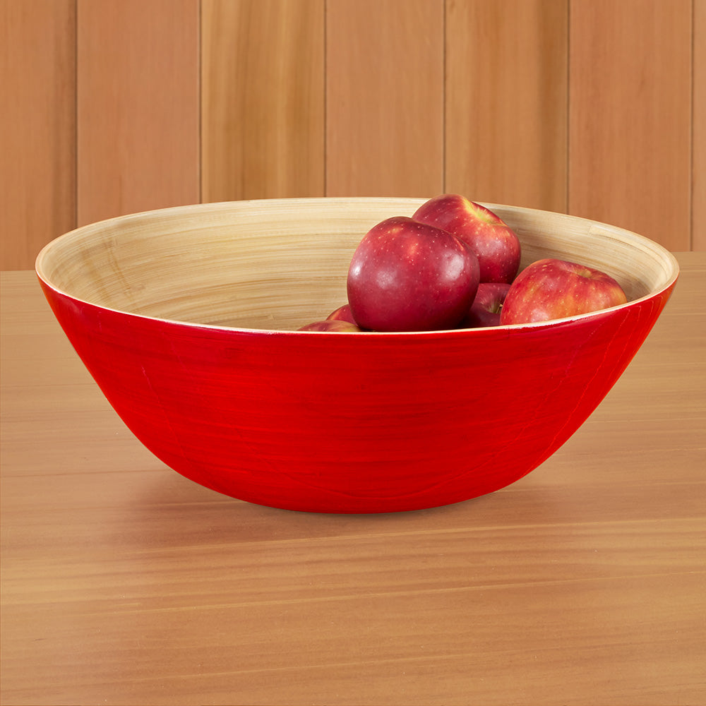 albert L. (punkt) 15.75" Bamboo Party Bowl