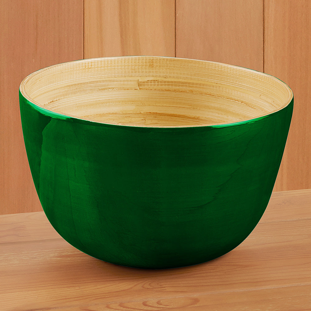 albert L. (punkt) 8.5" Bamboo Serving Bowl
