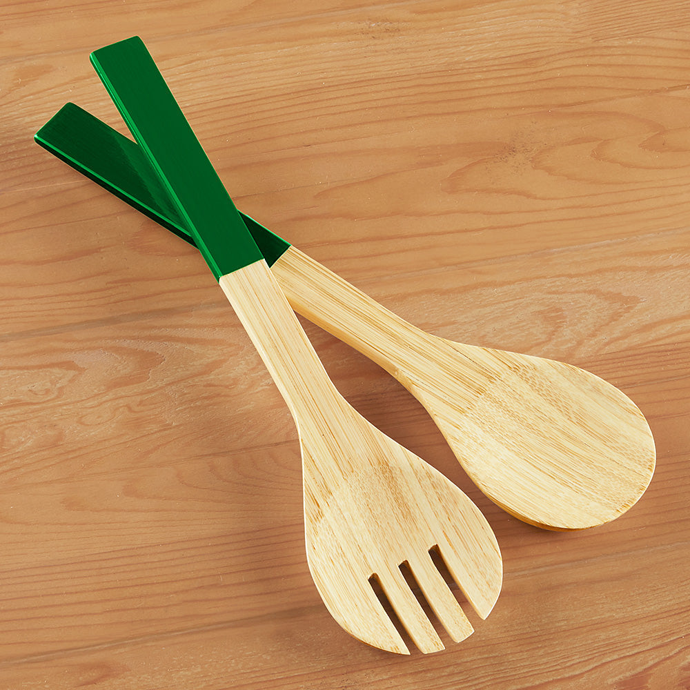 albert L. (punkt) Bamboo Salad Servers, Set of 2