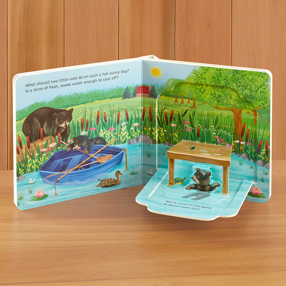 "Summer in the Forest" Lift-a-Flap Children's Board Book by Rusty Finch