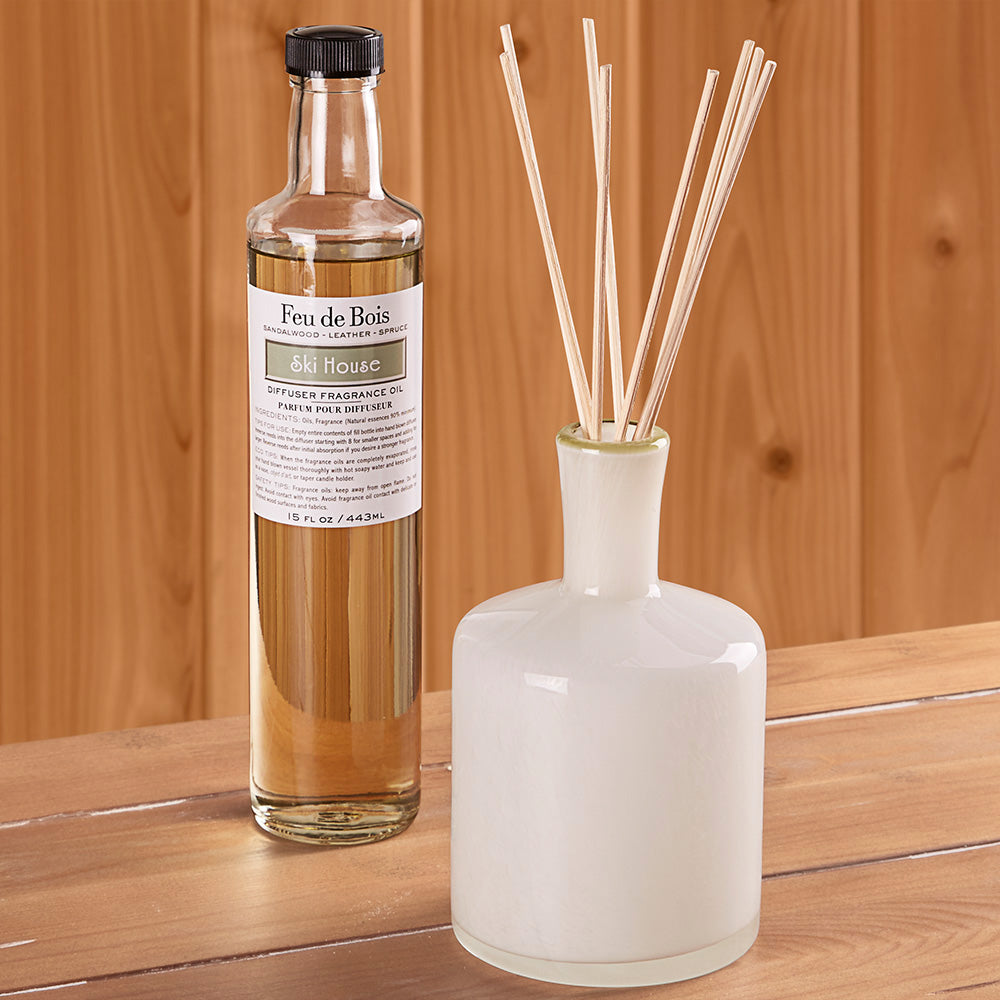 LAFCO Fragrance Diffuser, Feu de Bois "Ski House" - 6 oz & 15 oz