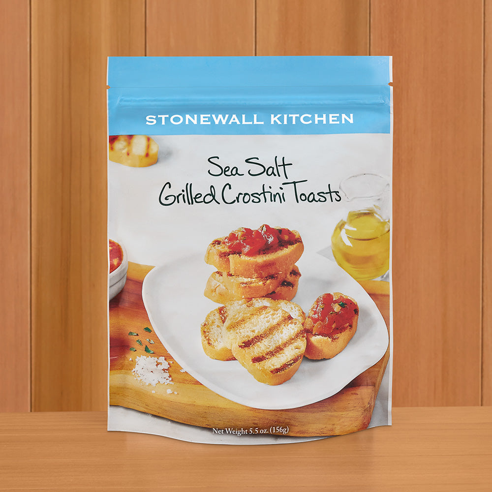 Stonewall Kitchen Sea Salt Grilled Crostini Toasts