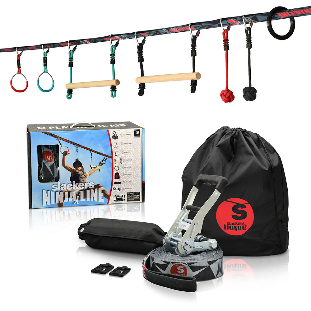 Slackers Ninjaline™ Backyard Obstacle Course Kit