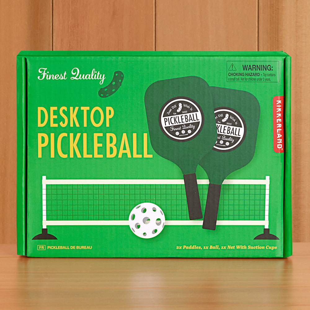 Kikkerland Desktop Pickleball