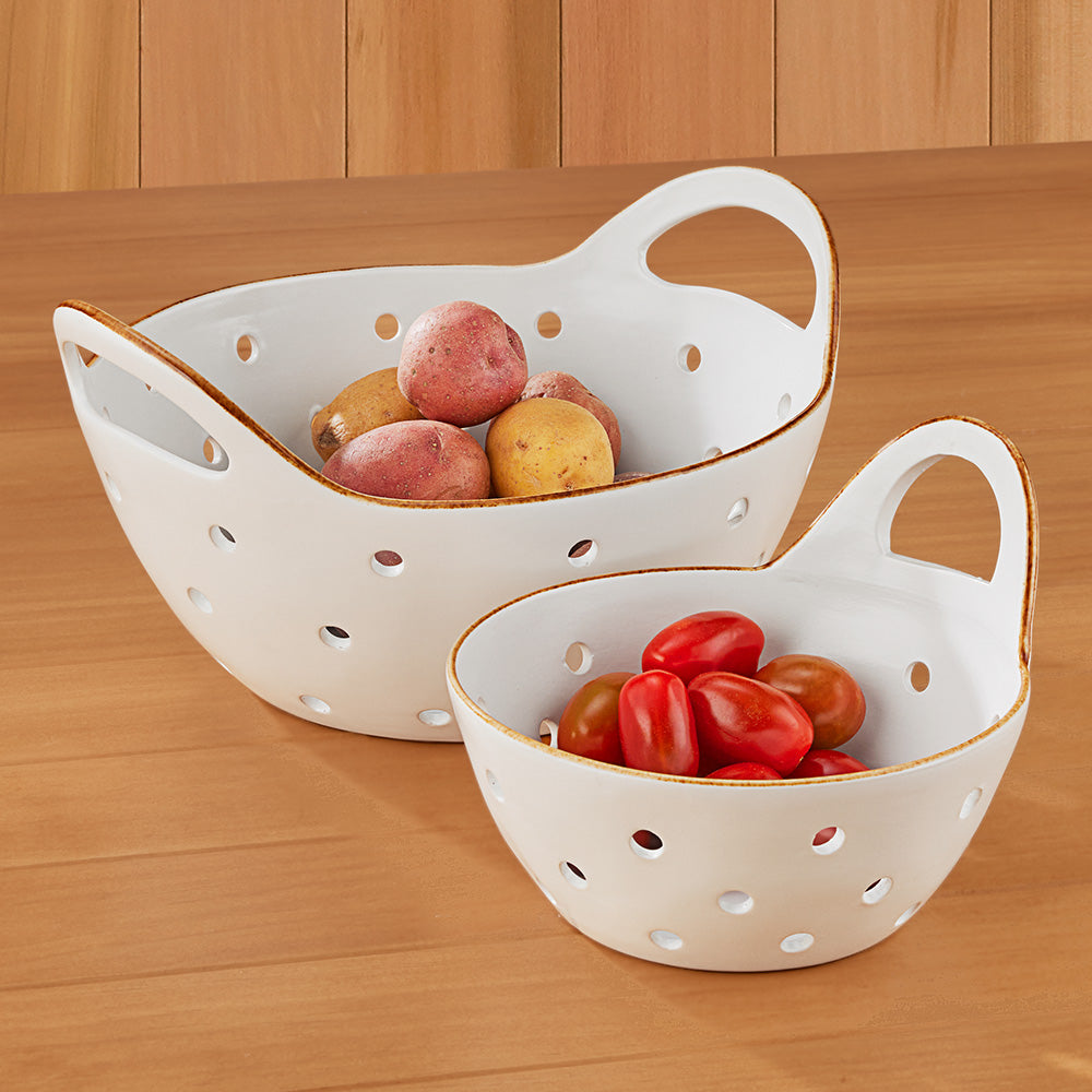 Be Home Yara Stoneware Colander