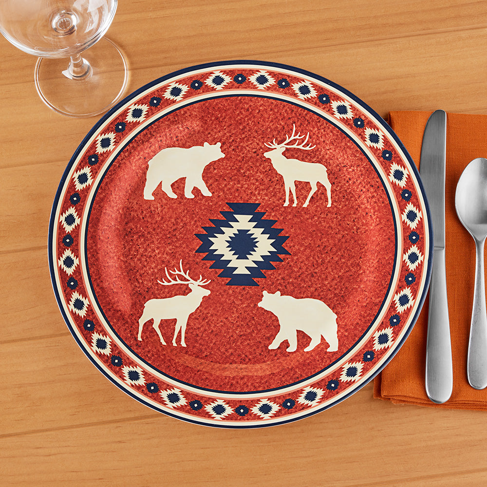 Melamine Serveware, Aztec Lodge