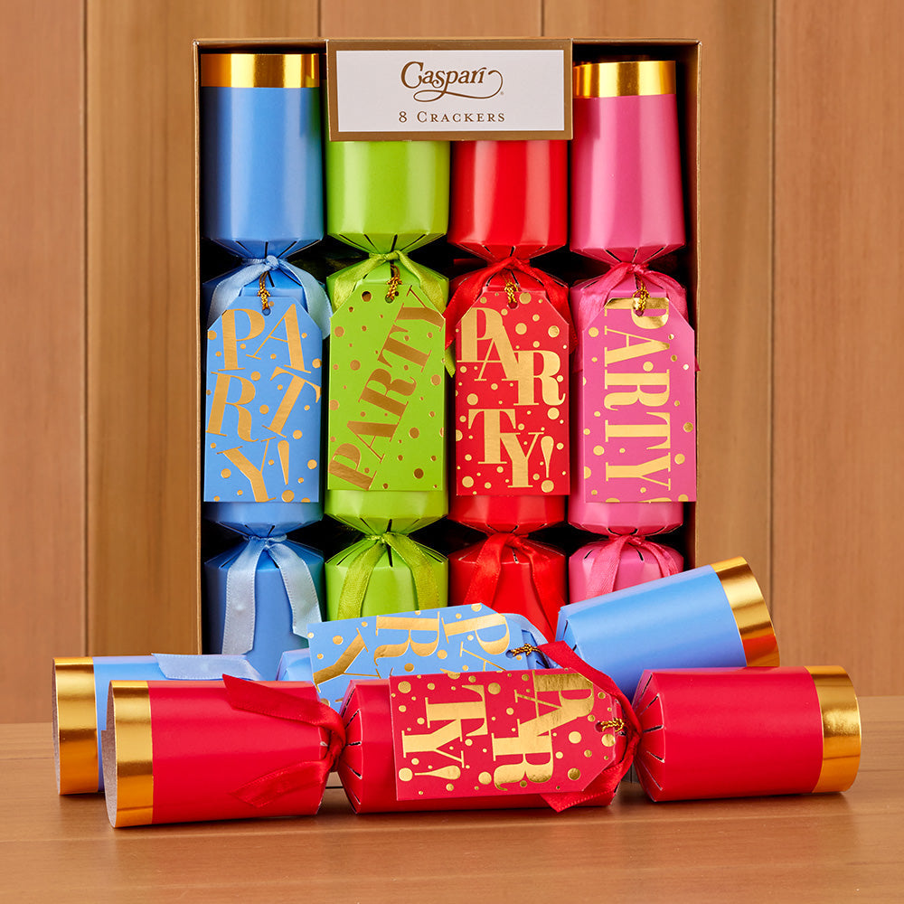 Caspari Party Crackers – Party! All Occasion
