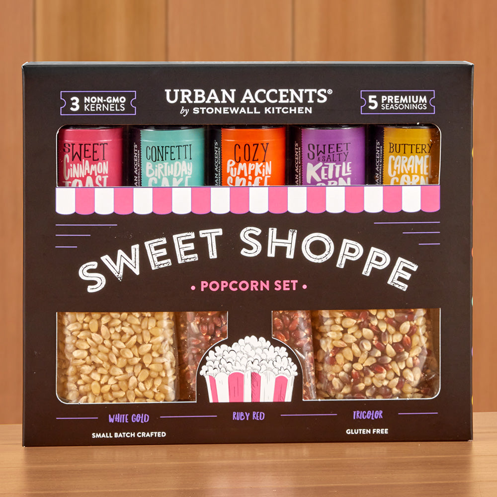 Urban Accents Sweet Shoppe Popcorn Set
