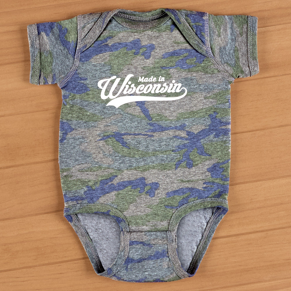 "Made in Wisconsin" Onesie