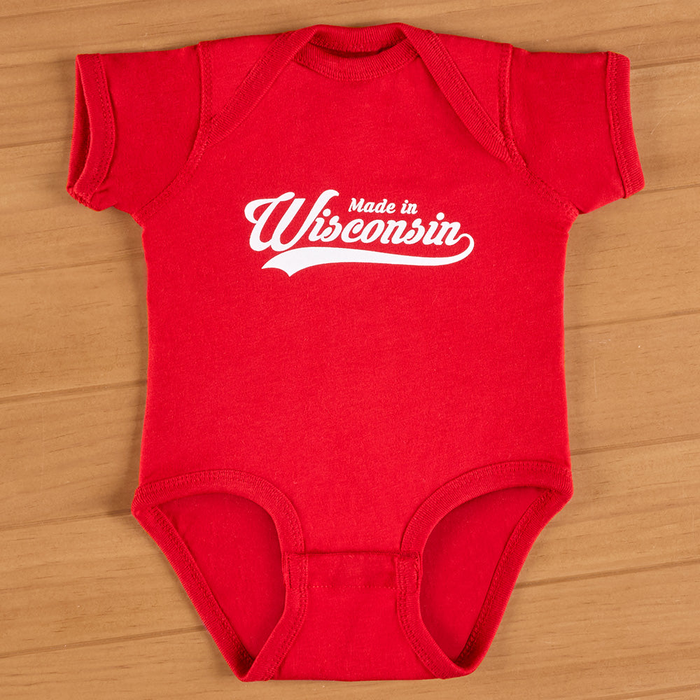 "Made in Wisconsin" Onesie