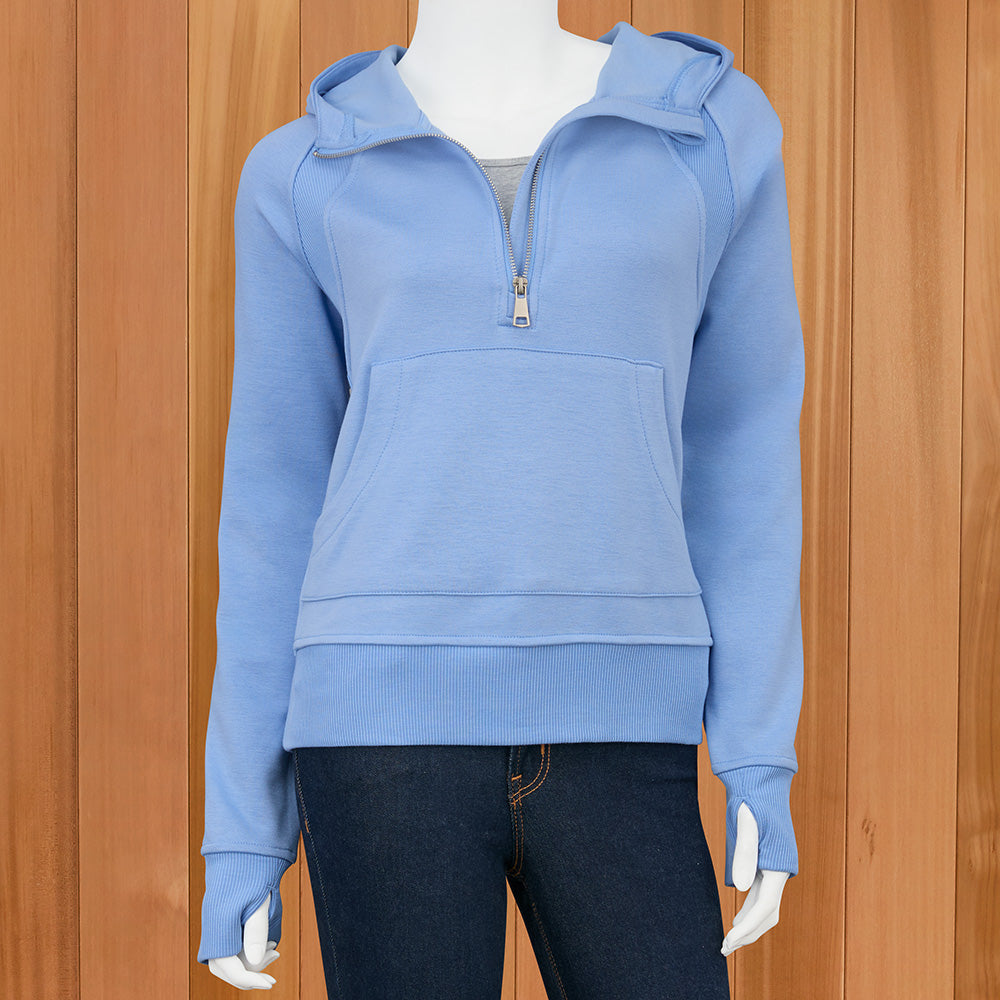 Lulu-B Scuba Kangaroo Pocket Pullover Hoodie
