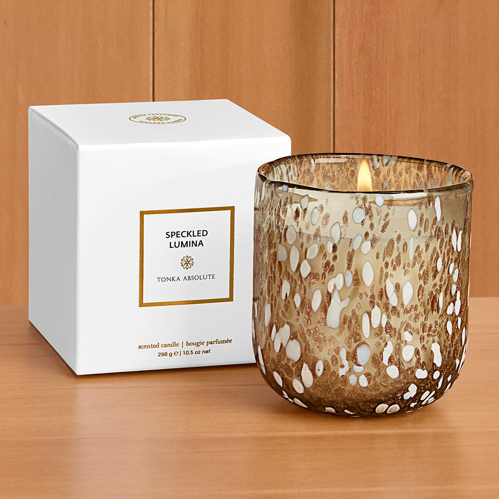 Apothecary Guild Speckled Lumina Candle, Tonka Absolute