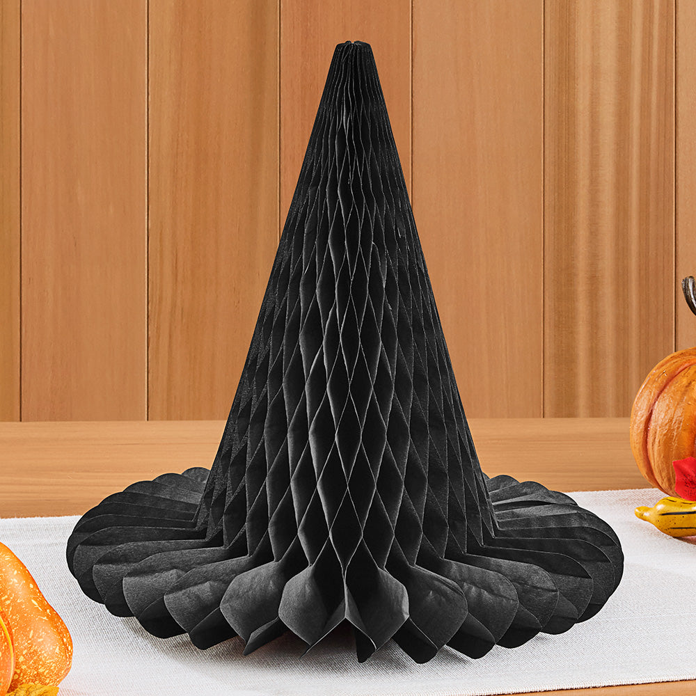Hester & Cook Honeycomb Paper Party Decorations, Witch Hats