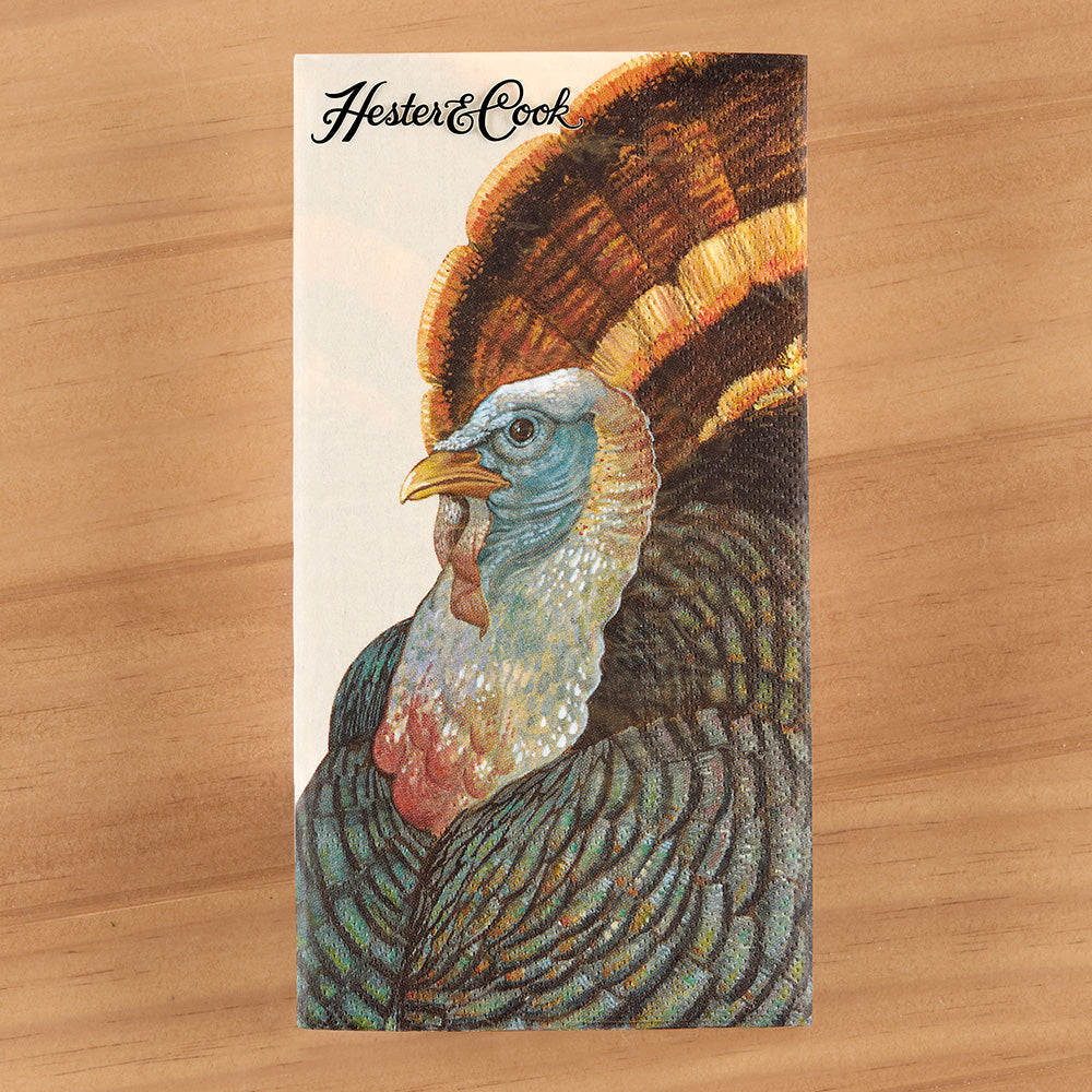 Hester & Cook Paper Napkins, Heritage Turkey