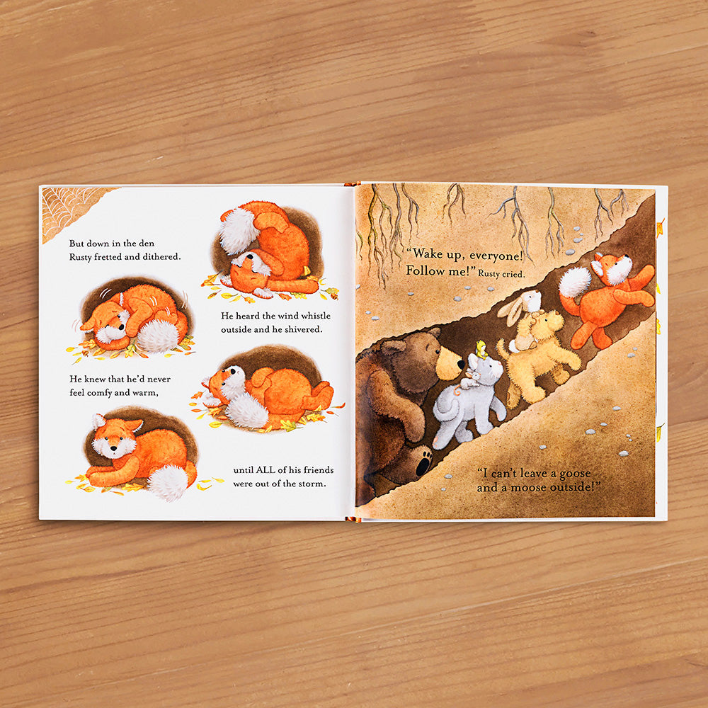 "Warm in the Storm" Children's Book by Jellycat