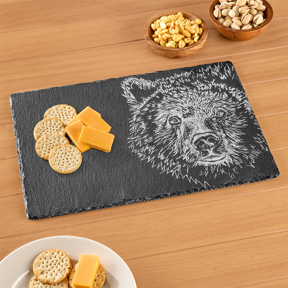Bear Slate Serving Board