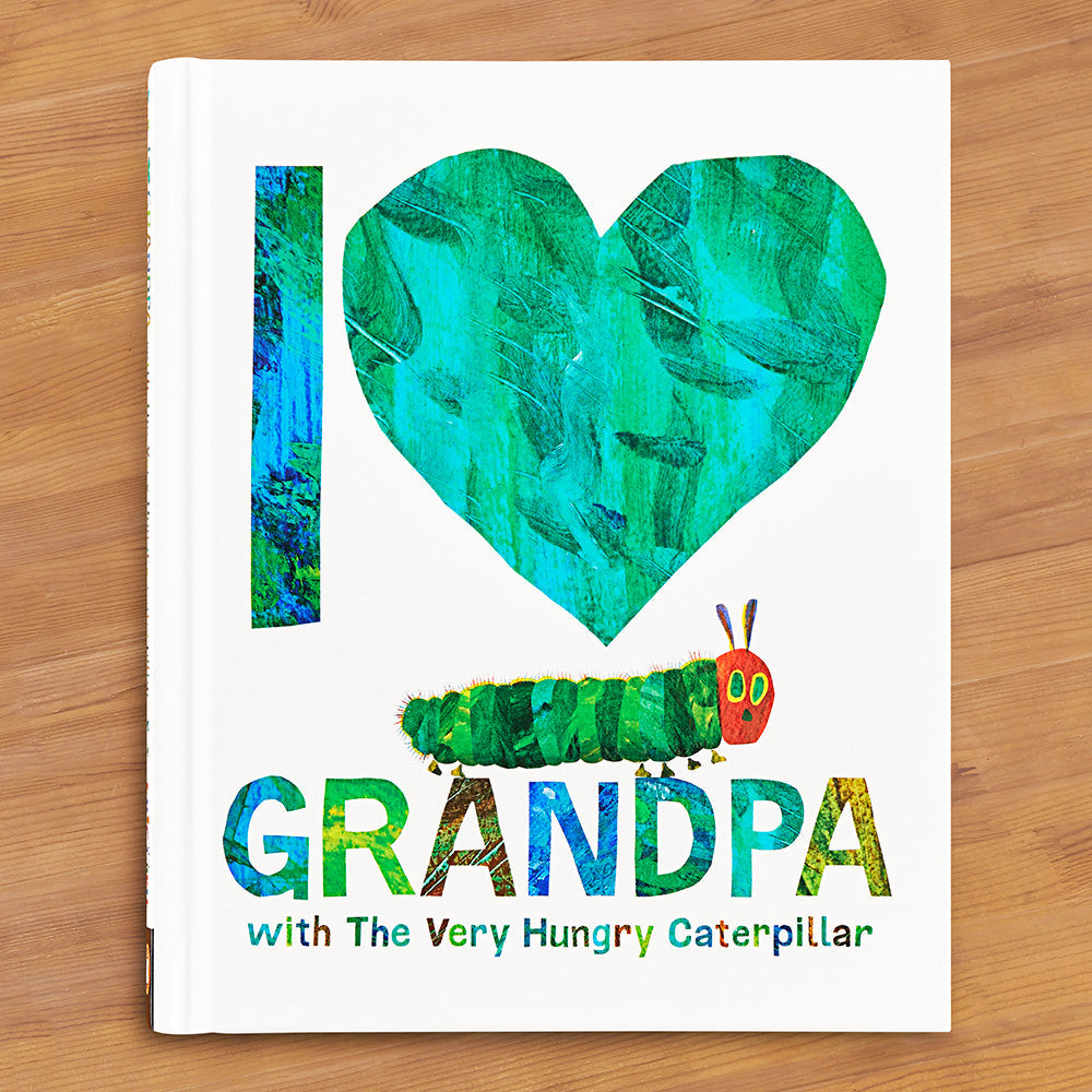 "I Love Grandpa with The Very Hungry Caterpillar" Children's Book by Eric Carle