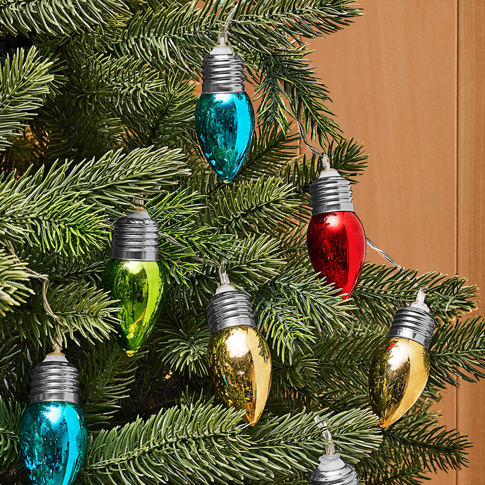 Vintage Bulb Christmas String Lights