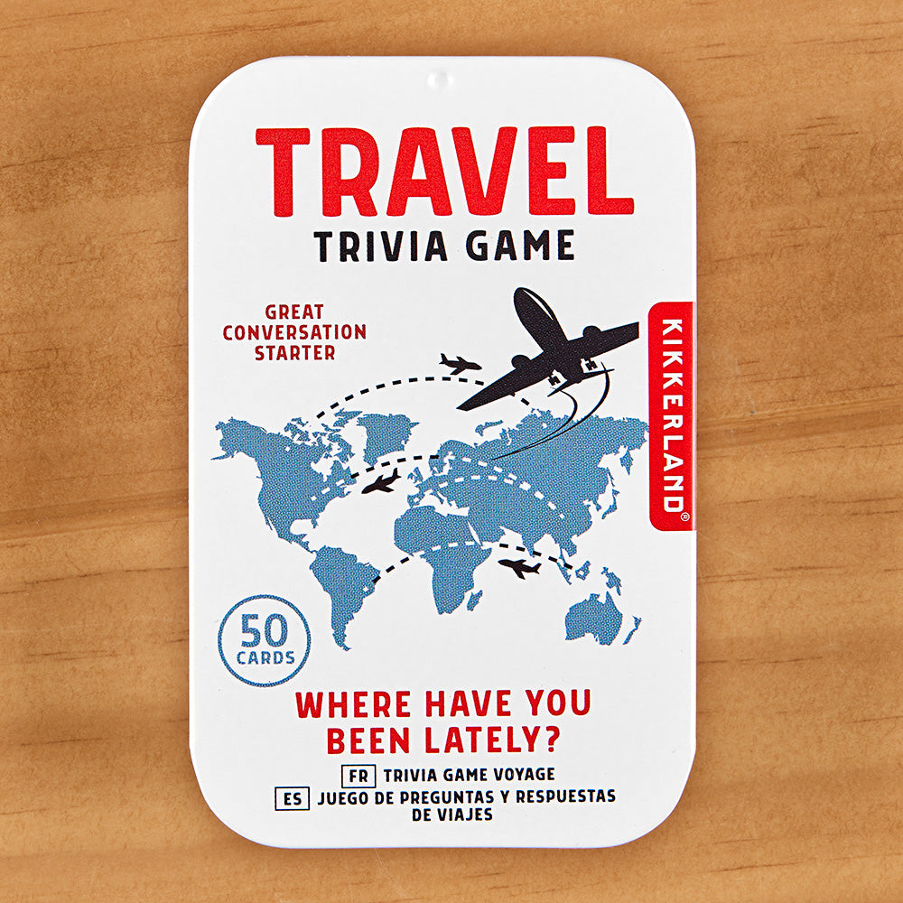 Kikkerland Travel Trivia Game