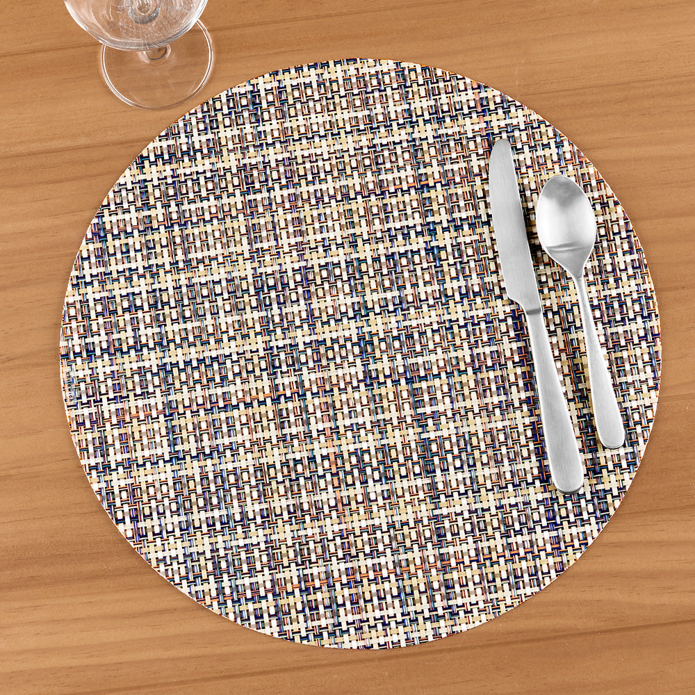 Chilewich Basketweave Round Placemat