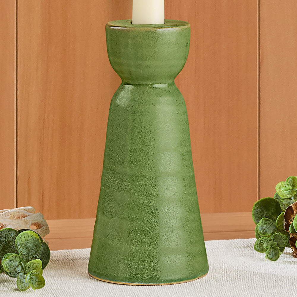 Libbey Stoneware Taper Candleholders