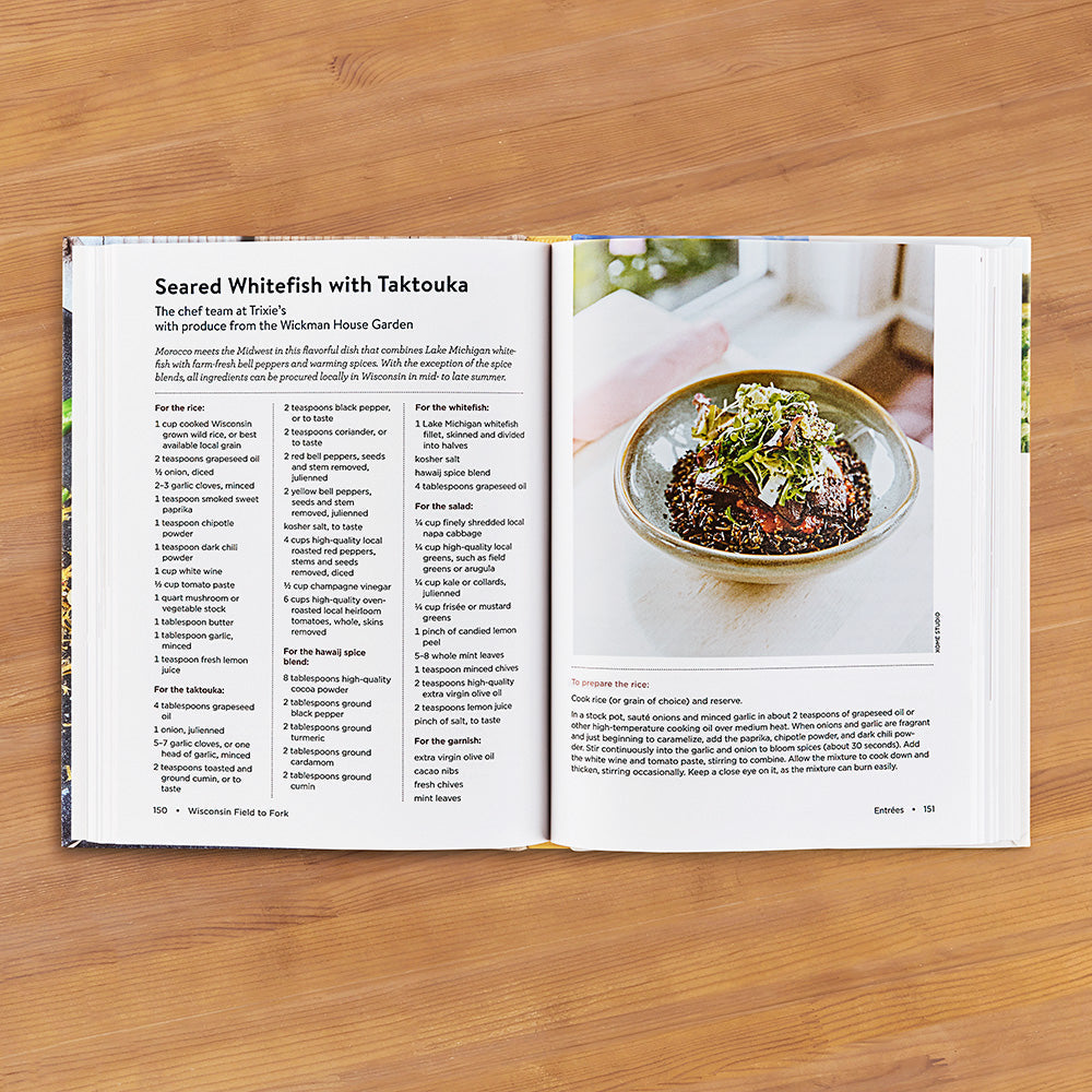 "Wisconsin Field to Fork: Farm-Fresh Recipes from the Dairy State" by Lori Fredrich