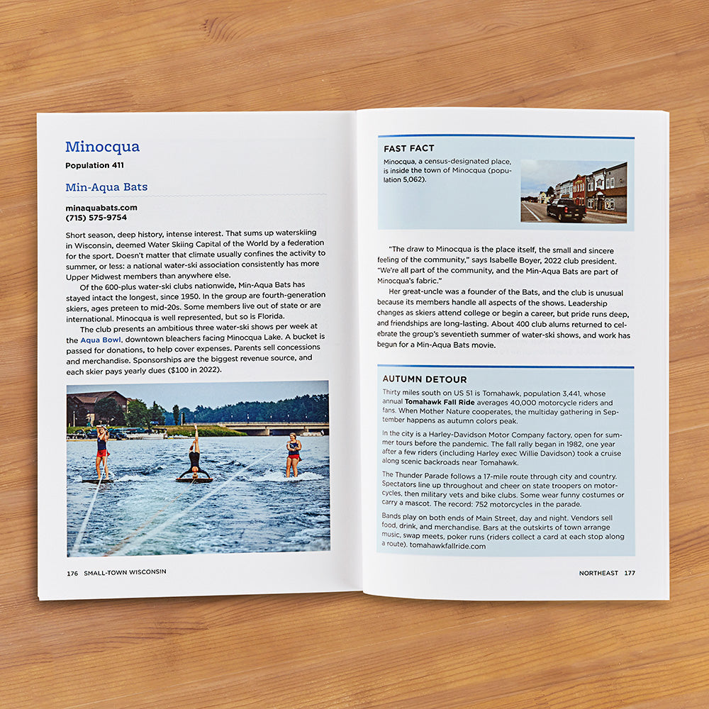 "Small-Town Wisconsin: Fun, Surprising, and Exceptional Road Trips" by Mary Bergin