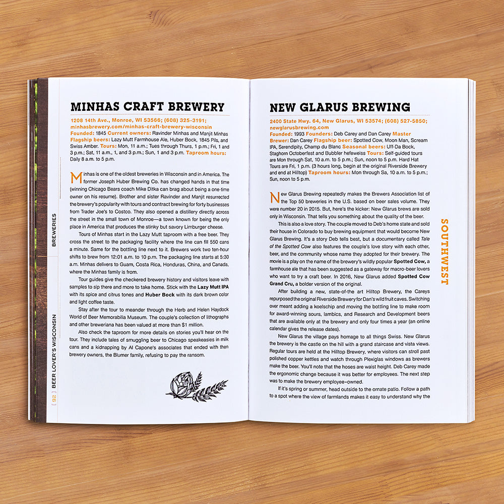 "Beer Lover's Wisconsin: Best Breweries, Brewpubs and Beer Bars" by Kathy Flanigan