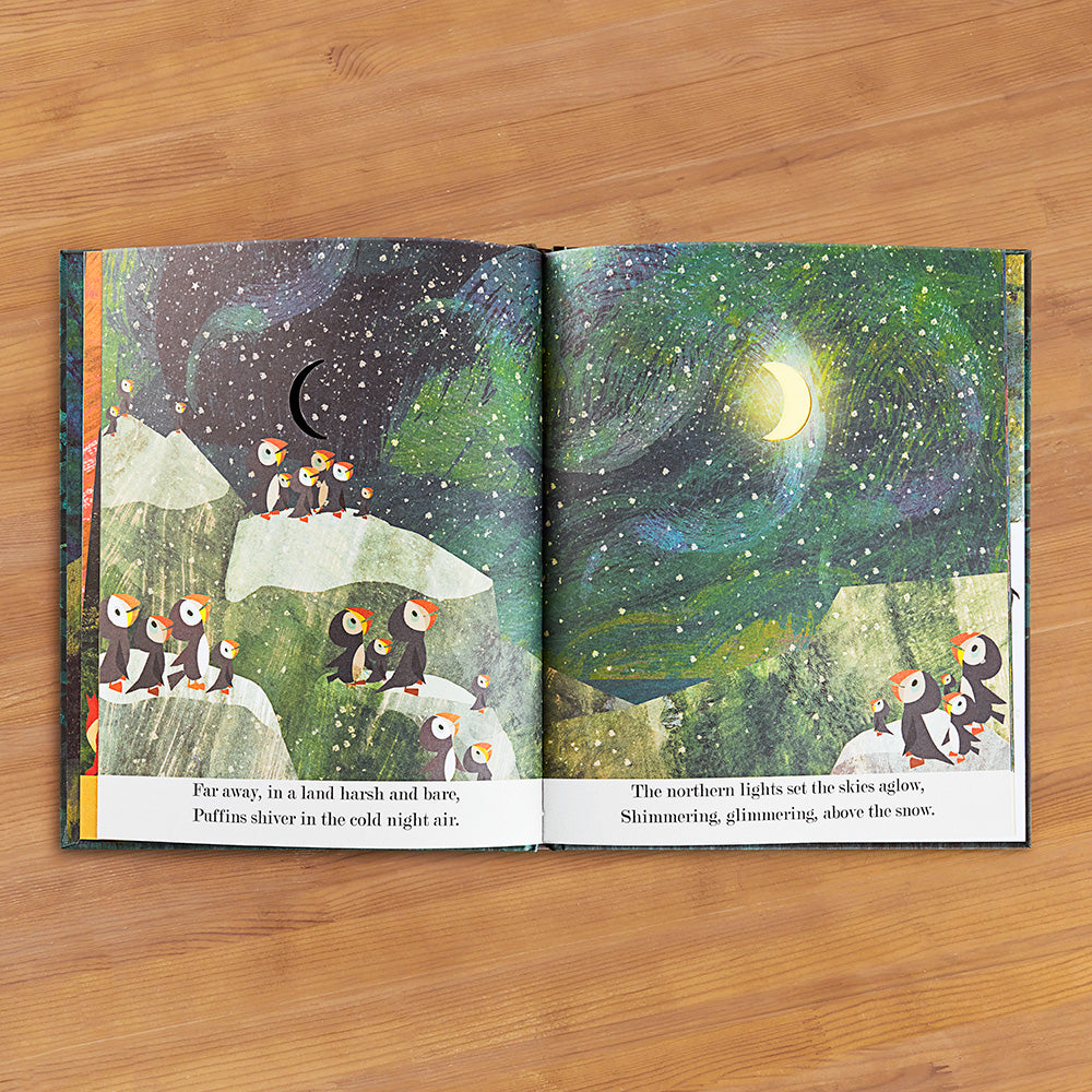 "Moon" Children's Peek-Through Board Book by Britta Teckentrup