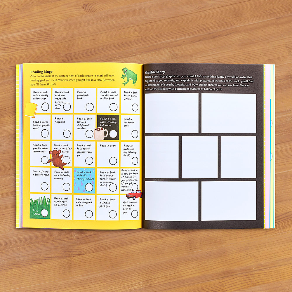 "Books Make Good Friends" Children's Activity Book by Jane Mount