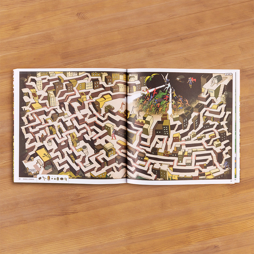 "Marvel Mazes" Children's Activity Book by Sean C. Jackson