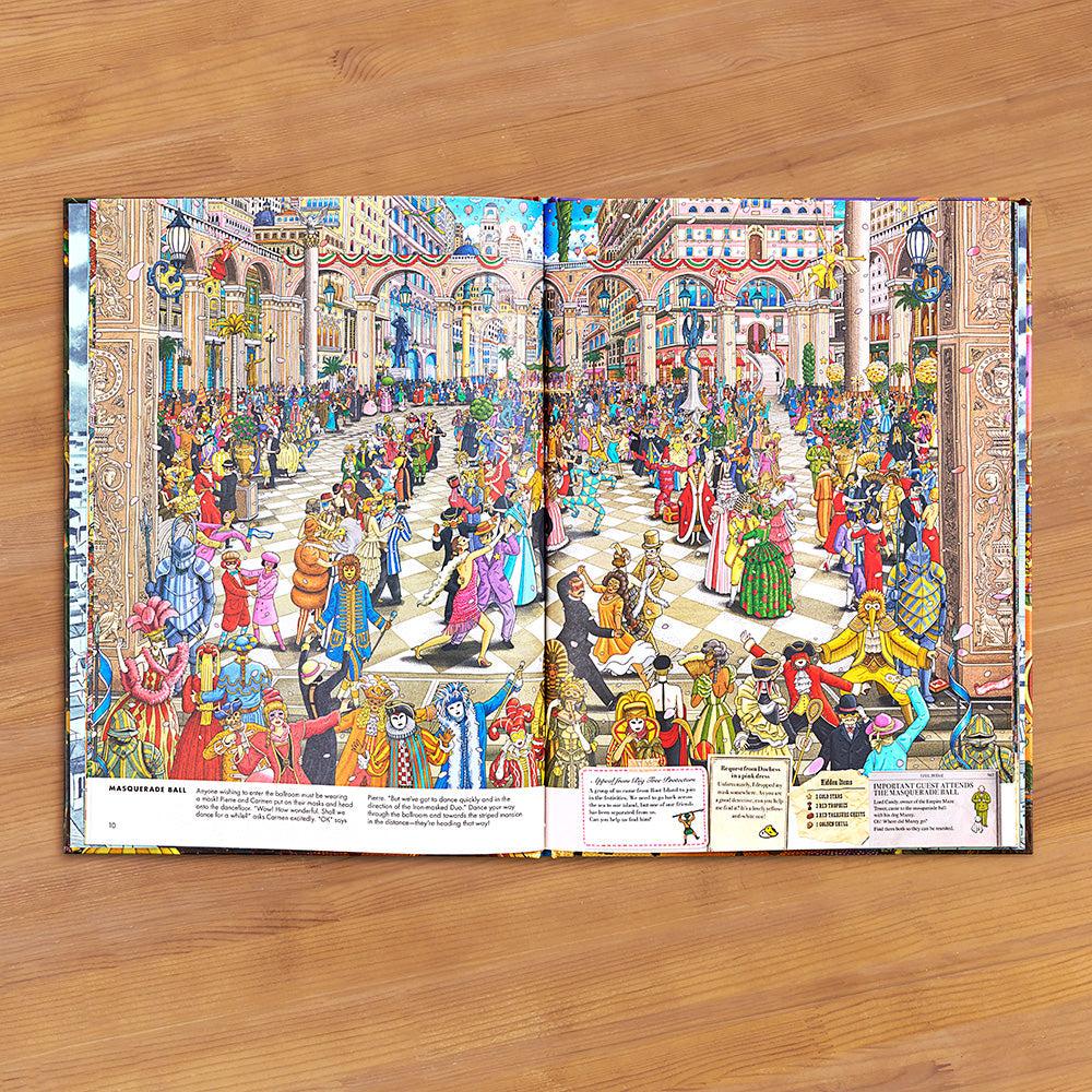 "Pierre The Maze Detective: The Curious Case of the Castle in the Sky" by Hiro Kamigaki