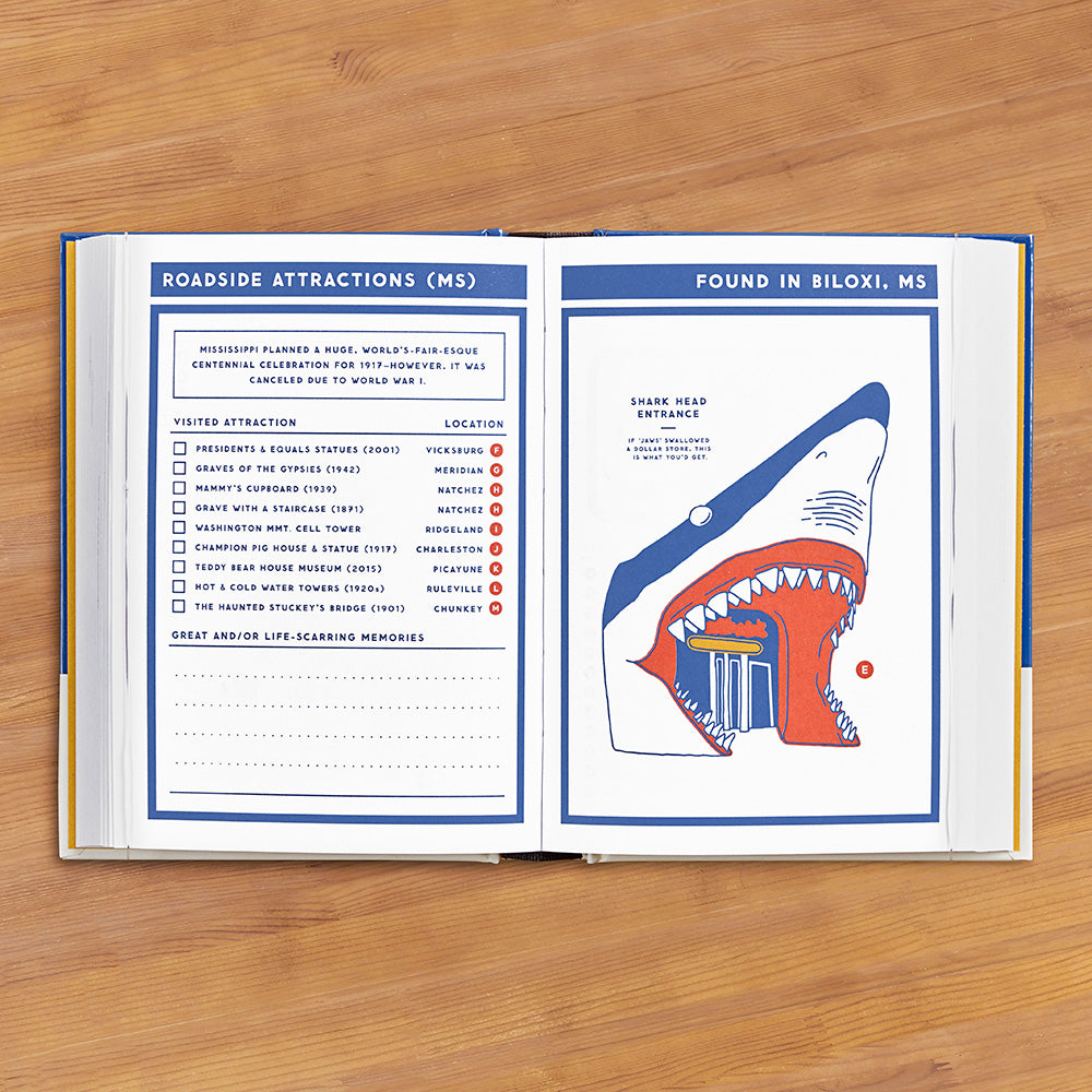 "Bored In The USA: A Field Guide To Best-ish Stuff in America" Pocket Travel Guide