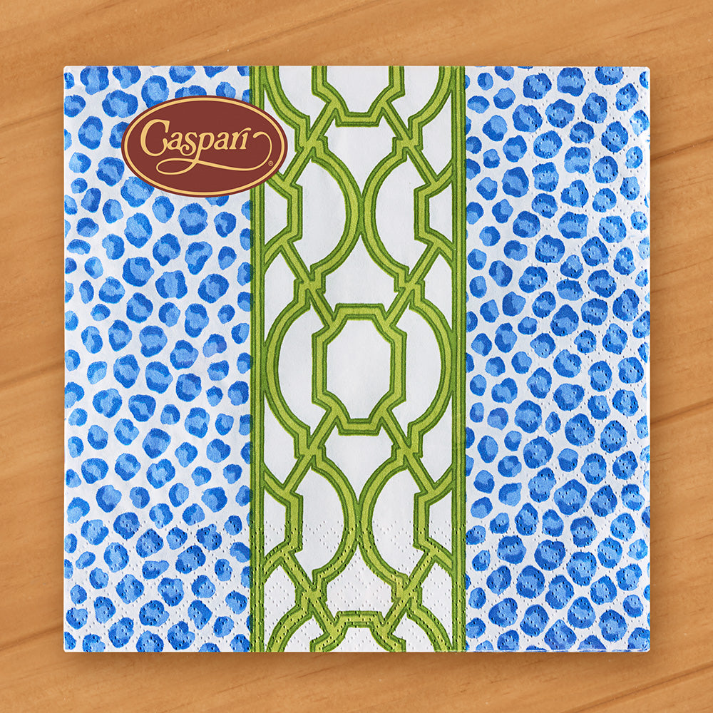 Caspari Paper Napkins, Knots and Spots