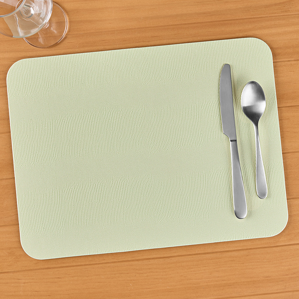 Caspari Lizard Felt-Backed Placemat