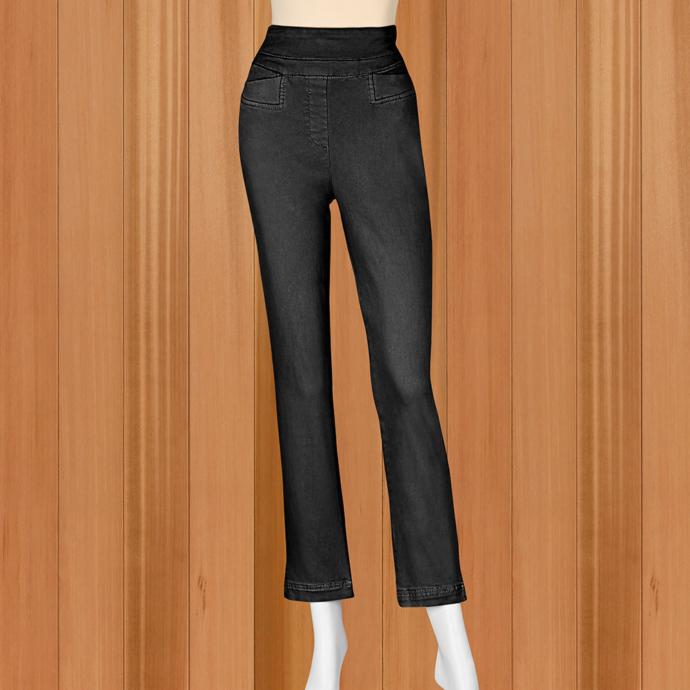 Renuar Women's Luxe Pull-On Ankle Pants