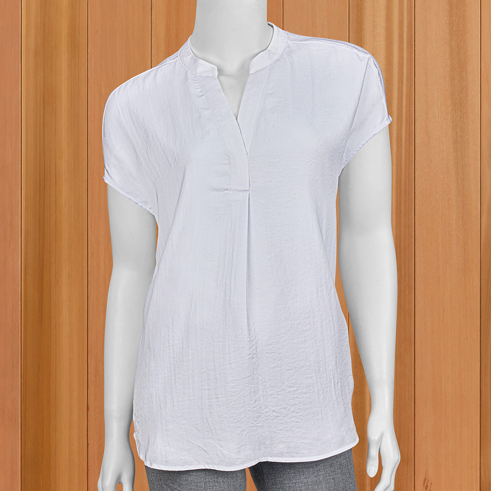 Renuar Women's Airflow Cap Sleeve Blouse