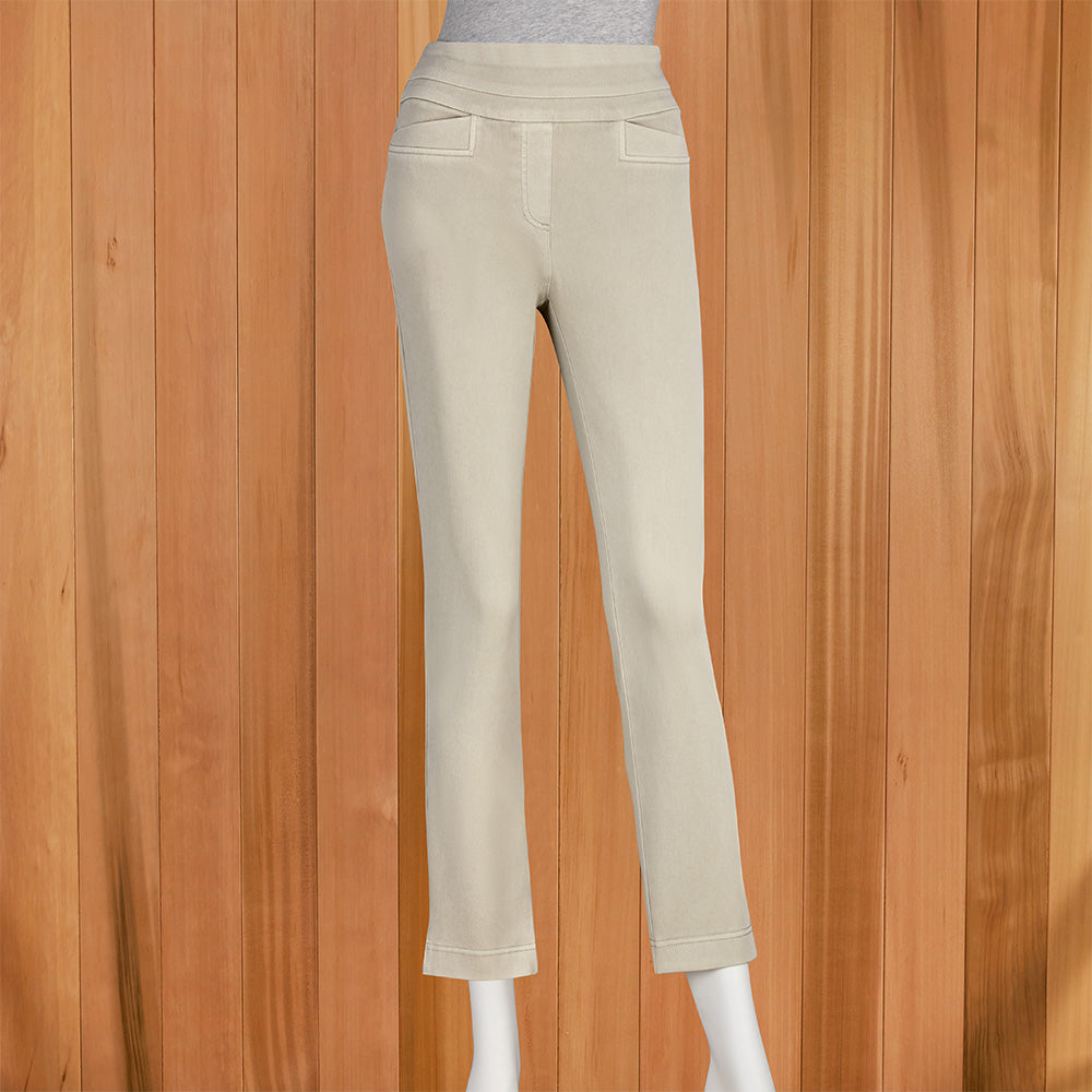 Renuar Women's Denim Pull-On Ankle Pants